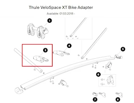 Adattatore Thule Console Bike Adapter