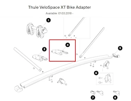 Adattatore Thule Console Bike Adapter 50917