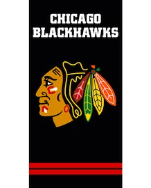 Asciugamano Official Merchandise NHL Chicago Blackhawks Black