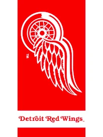 Asciugamano Official Merchandise NHL Detroit Red Wings