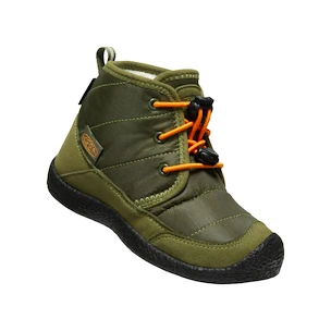 Baba kültéri cipő Keen Howser II Chukka Wp Capulet Olive/Russet Orange