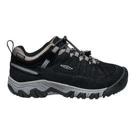 Baba kültéri cipő Keen TARGHEE IV Low WP Black/Steel grey