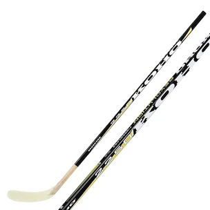 Bastone da hockey in legno CCM Ultimate KOHO Senior 29 mano sinistra in basso