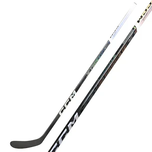 Bastone da hockey in materiale composito CCM JetSpeed FT6 Pro CharcoalChrome Senior 28 mano destra in basso, flex 85