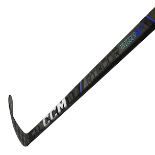 Bastone da hockey in materiale composito CCM Ribcor Trigger 9 PRO Senior 29 mano sinistra in basso, flex 80