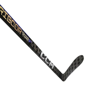 Bastone da hockey in materiale composito CCM Ribcor Trigger 9 PRO Senior 29 mano sinistra in basso, flex 80