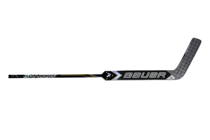 Bastone da portiere di hockey in materiale composito Bauer Supreme SHADOW Silver/Black Intermediate 23 pollici, L (Regular)