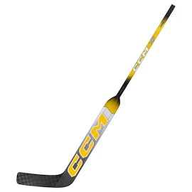 Bastone da portiere di hockey in materiale composito CCM Tacks XF White/Gold Senior