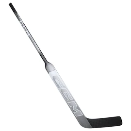 Bastone da portiere di hockey in materiale composito CCM Tacks XF White/Grey Junior