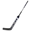 Bastone da portiere di hockey in materiale composito CCM Tacks XF White/Navy Intermediate 23 pollici, L (Regular)