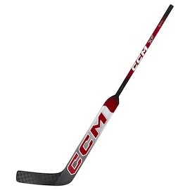 Bastone da portiere di hockey in materiale composito CCM Tacks XF White/Red Intermediate