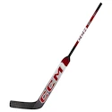 Bastone da portiere di hockey in materiale composito CCM Tacks XF White/Red Intermediate 23 pollici, L (Regular)