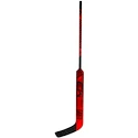 Bastone da portiere di hockey in materiale composito Warrior Ritual M3 PRO Black/Red Intermediate 23 pollici, L (Regular)