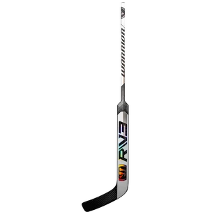 Bastone da portiere di hockey in materiale composito Warrior Ritual V3 Pro Chrome Senior 25 pollici, L (Regular)