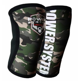 Bendaggio per il ginocchio Power System Knee Sleeves Camo