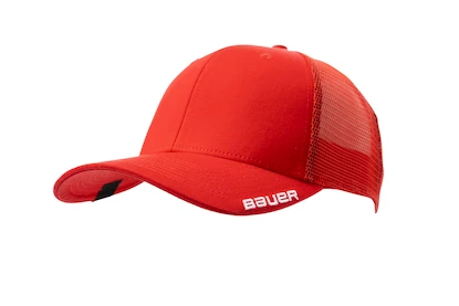 Berretto Bauer  Team Mesh Snapback Red