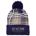 Berretto CCM Holiday Pom Knit A Navy Senior