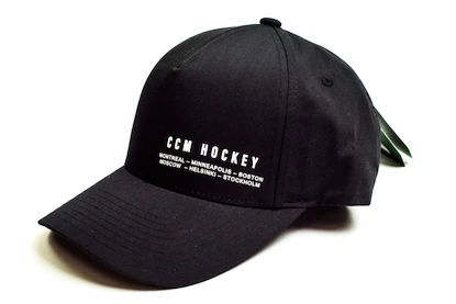 Berretto CCM Nostalgia Low Profile Adjustable Cap Black Senior