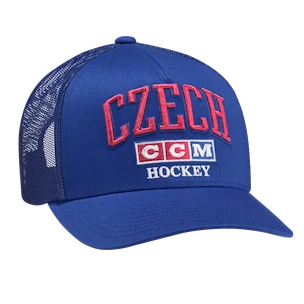 Berretto da uomo CCM  MESHBACK TRUCKER TEAM CZECH Multiple Team Color