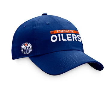 Berretto da uomo Fanatics Authentic Pro Game & Train Authentic Pro Game & Train Unstr Adjustable Edmonton Oilers