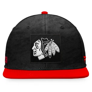 Berretto da uomo Fanatics Authentic Pro Game & Train Snapback Authentic Pro Game & Train Snapback Chicago Blackhawks