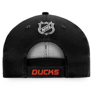 Berretto da uomo Fanatics  Authentic Pro Locker Room Structured Adjustable Cap NHL Anaheim Ducks