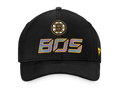 Berretto da uomo Fanatics  Authentic Pro Locker Room Structured Adjustable Cap NHL Boston Bruins