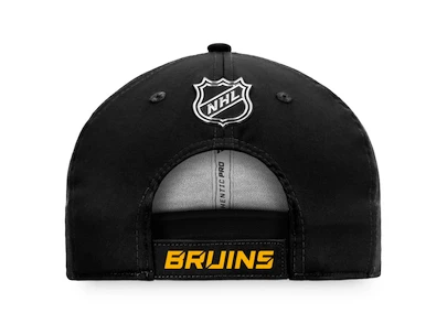 Berretto da uomo Fanatics  Authentic Pro Locker Room Structured Adjustable Cap NHL Boston Bruins