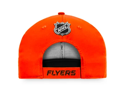 Berretto da uomo Fanatics  Authentic Pro Locker Room Structured Adjustable Cap NHL Philadelphia Flyers