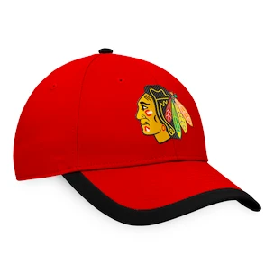 Berretto da uomo Fanatics Defender Structured Defender Structured Adjustable Chicago Blackhawks