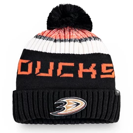 Berretto Fanatics Pro Rinkside Goalie Beanie Pom Knit NHL Anaheim Ducks