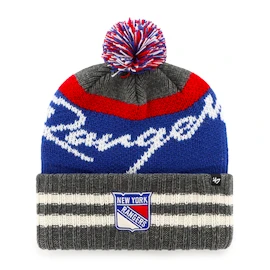 Berretto invernale 47 Brand NHL New York Rangers Hyperbolic ’47 CUFF KNIT