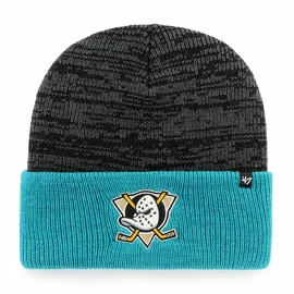 Berretto invernale 47 Brand Two Tone Brain Freeze Cuff Knit NHL Chicago Anaheim Ducks