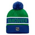 Berretto invernale Fanatics  Authentic Pro Game & Train Cuffed Pom Knit Vancouver Canucks