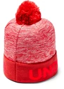 Berretto per bambini Under Armour  Gametime Pom Beanie red