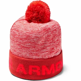 Berretto per bambini Under Armour Gametime Pom Beanie red