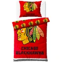 Biancheria da letto Official Merchandise  NHL Chicago Blackhawks 140x200/70x90 cm