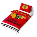 Biancheria da letto Official Merchandise  NHL Chicago Blackhawks 140x200/70x90 cm