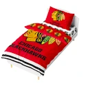 Biancheria da letto Official Merchandise  NHL Chicago Blackhawks 140x200/70x90 cm