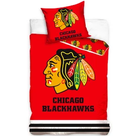 Biancheria da letto Official Merchandise NHL Chicago Blackhawks 140x200/70x90 cm