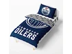 Biancheria da letto Official Merchandise  NHL Edmonton Oilers Shields 135x200/80x80