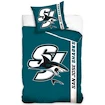 Biancheria da letto Official Merchandise  NHL San Jose Sharks Belt 140x200/70x90 cm