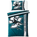 Biancheria da letto Official Merchandise  NHL San Jose Sharks Belt 140x200/70x90 cm