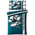 Biancheria da letto Official Merchandise  NHL San Jose Sharks Belt 140x200/70x90 cm