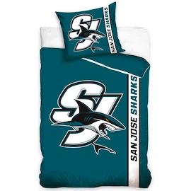 Biancheria da letto Official Merchandise NHL San Jose Sharks Belt 140x200/70x90 cm