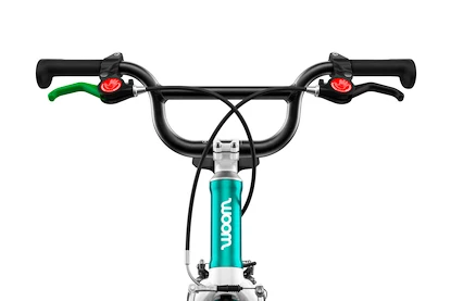 Bicicletta per bambini Woom  2 GO Metallic Turquoise