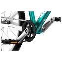 Bicicletta per bambini Woom  4 GO Metallic Turquoise