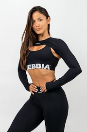 Bolero da donna Nebbia True Hero Fitness Longsleeve Bolero black