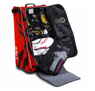 Borsa da hockey su ruote Grit  HTFX Camo Junior