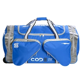 Borsa da hockey su ruote SHER-WOOD Code IV Blue Senior